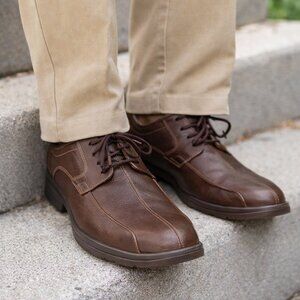 Nunn Bush Men’s Leather Dress Shoes • Brown • Size 12 • Lightly Worn